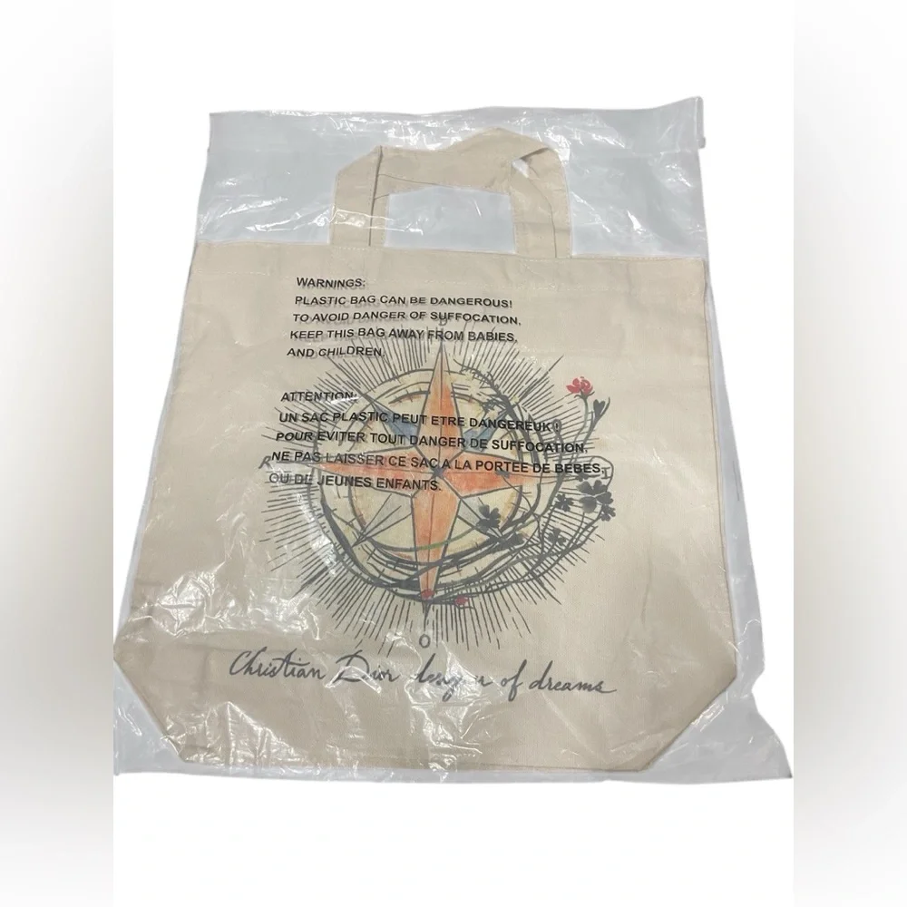 New in Bag Christian Dior Designer of Dreams / Around The World GWP Tote Bag